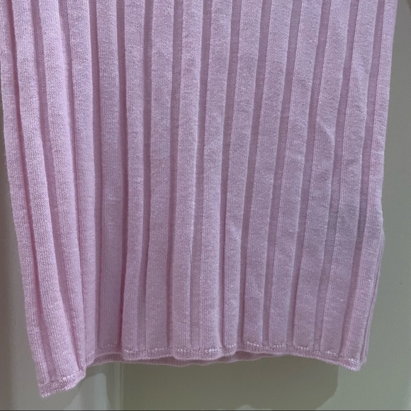 Saks Fifth Avenue Ribbed Collared Wool Sweater - Picture 10 of 16